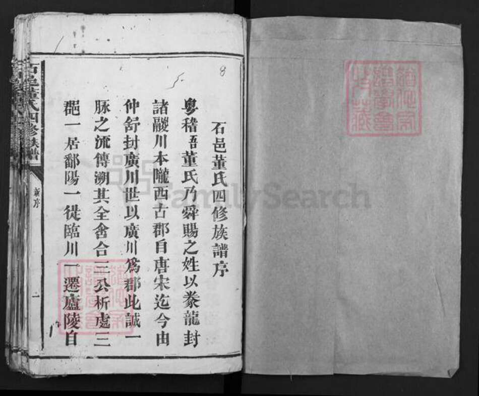 江西省赣州市石城县董氏族谱-石邑董氏四修族谱.pdf电子版预览图1