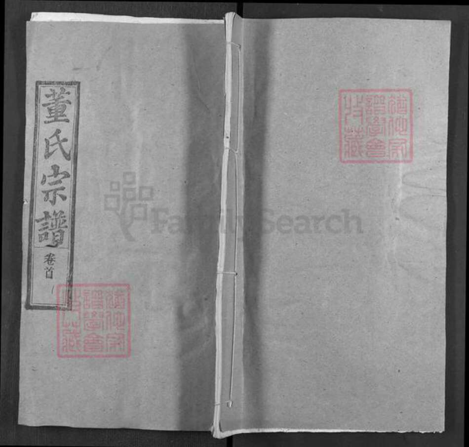 湖北省武汉市新洲区董氏三策堂族谱-董氏宗谱.pdf电子版缩略图