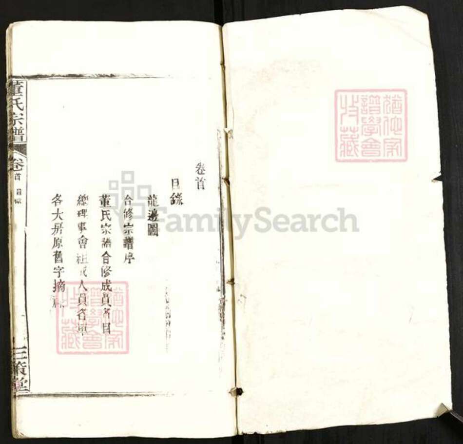 湖北省武汉市新洲区董氏三策堂族谱-董氏宗谱.pdf电子版预览图1