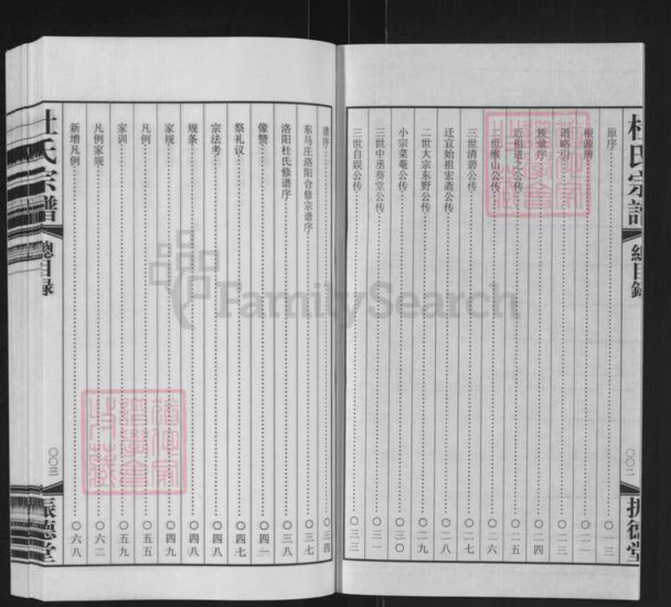 江苏省常州市武进县遥观镇杜氏振德堂族谱-杜氏宗谱.pdf电子版预览图3