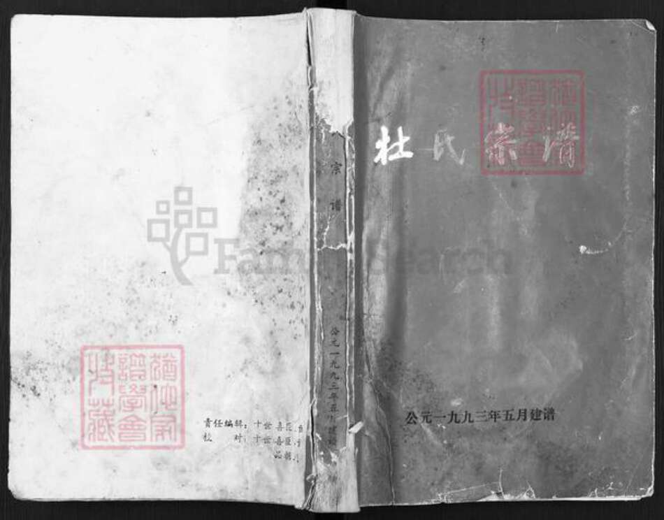 江苏省淮安市清江浦区盐河镇杜氏族谱-杜氏宗谱.pdf电子版缩略图