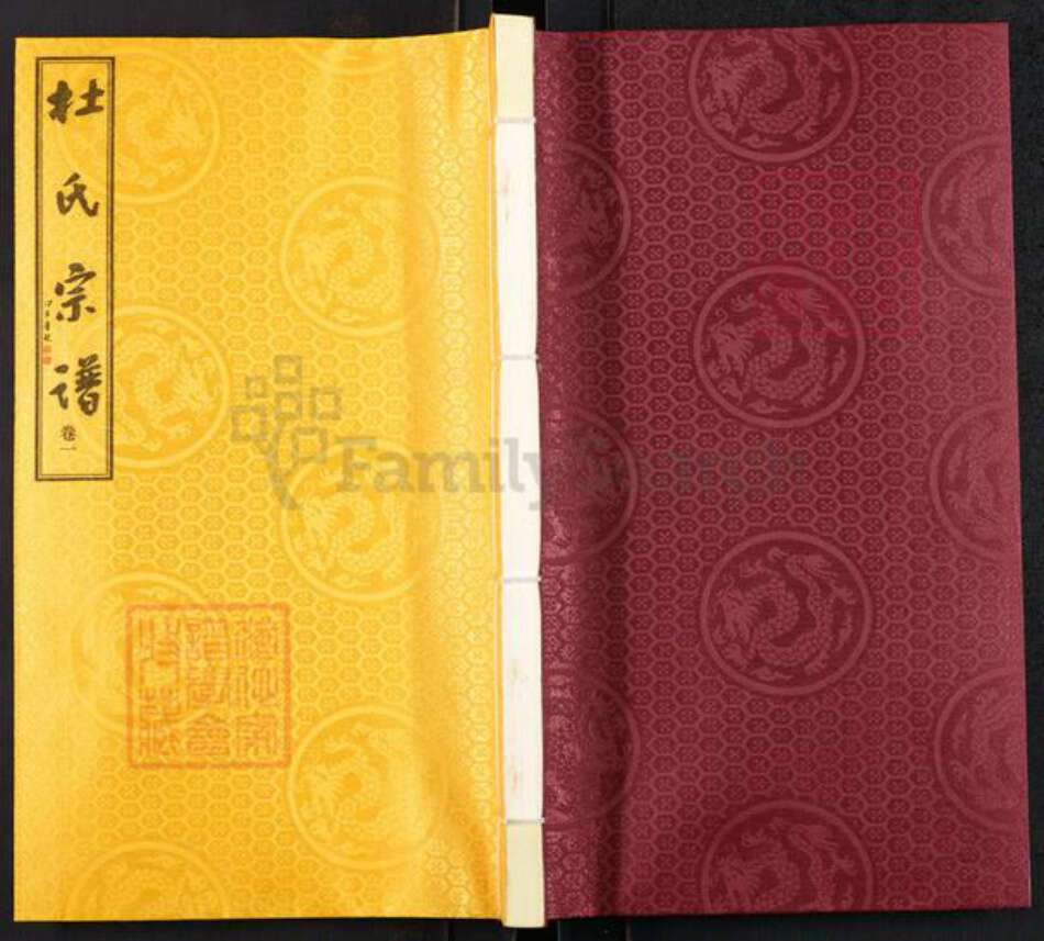 江苏省无锡市惠山区长安街道杜氏务本堂族谱-杜氏宗谱.pdf电子版缩略图