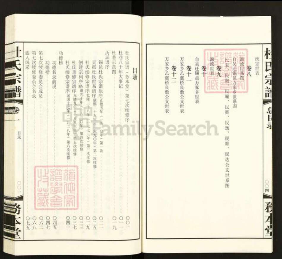 江苏省无锡市惠山区洛社街道杜氏务本堂族谱-杜氏宗谱.pdf电子版预览图5