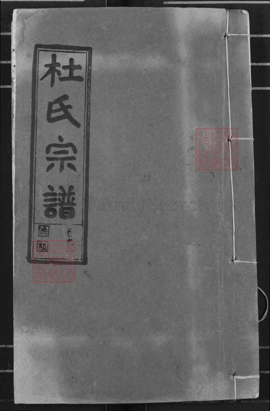 湖北省黄冈市黄州区杜氏敦诗堂族谱-杜氏宗谱.pdf电子版缩略图