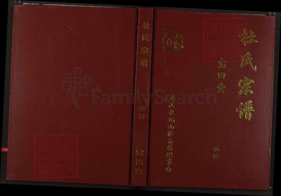 湖北省黄冈市英山县杜氏宝田堂族谱-杜氏宗谱.pdf电子版缩略图