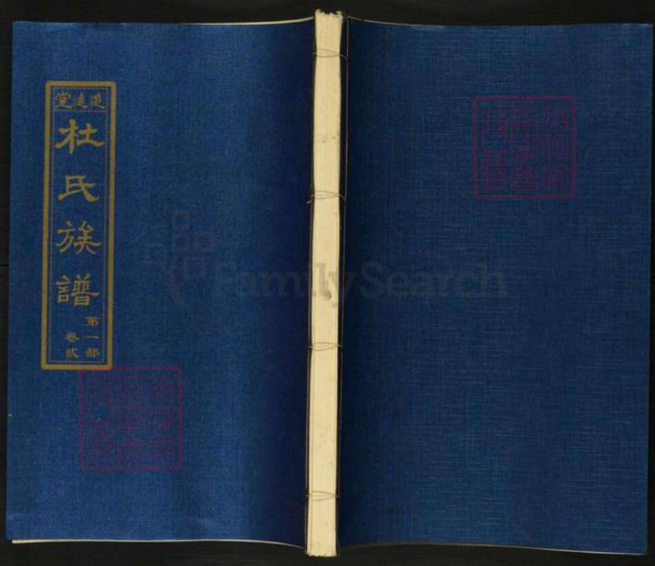 山东省泰安市肥城市汶阳镇杜氏追逺堂族谱-杜氏族谱.pdf电子版缩略图