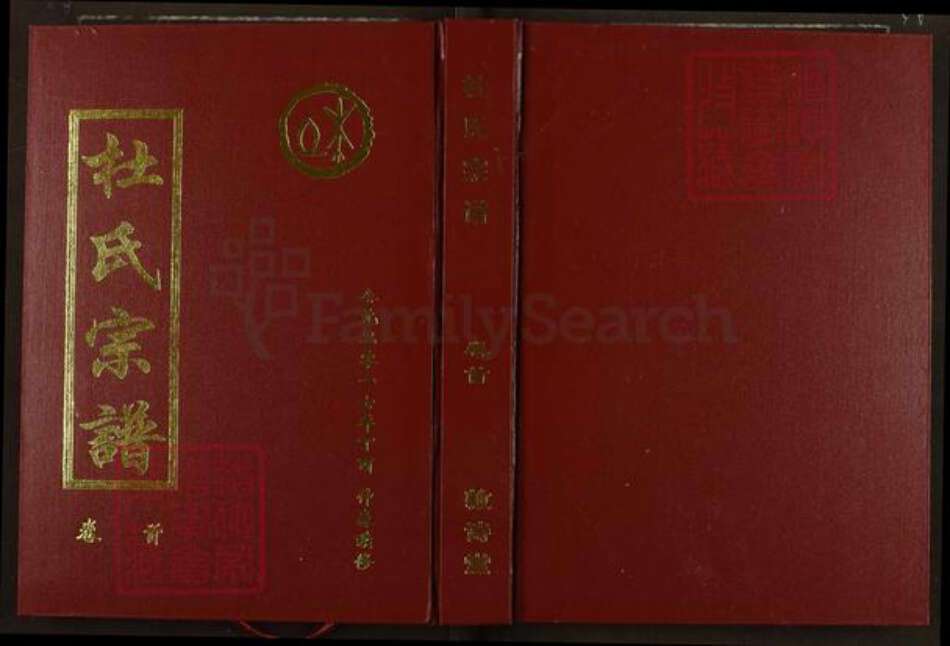 湖北省黄冈市武穴市杜氏敦诗堂族谱-杜氏宗谱.pdf电子版缩略图