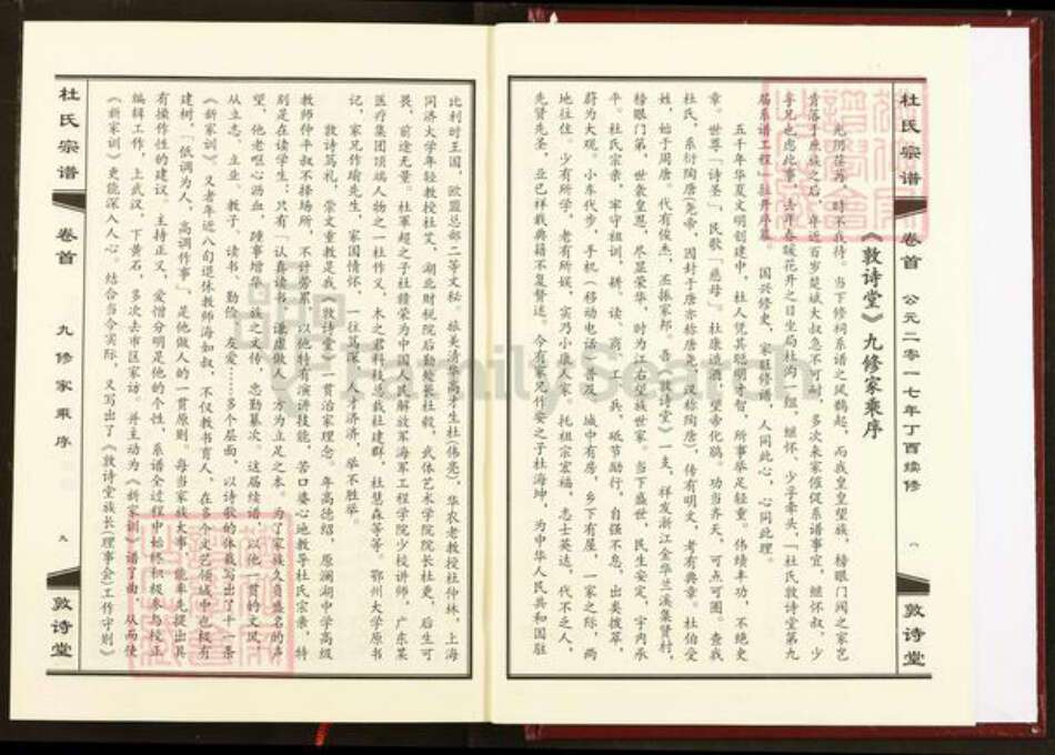 湖北省黄冈市武穴市杜氏敦诗堂族谱-杜氏宗谱.pdf电子版预览图5