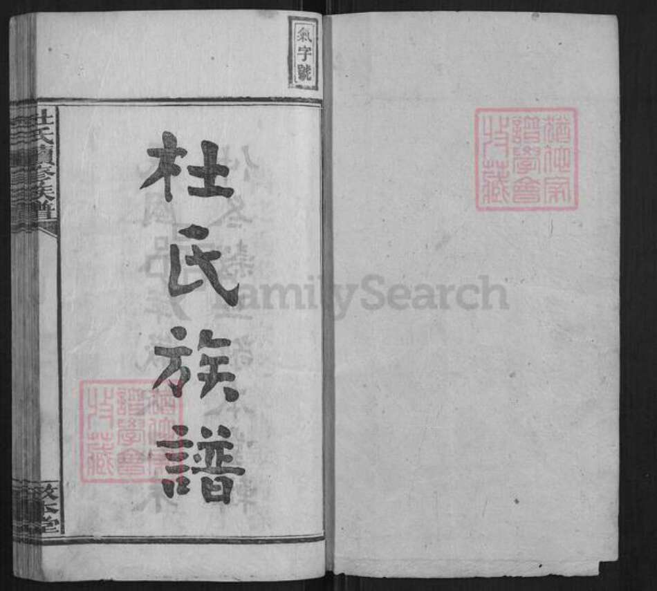 湖南省湘潭市湘乡市湘乡杜氏族谱-杜氏续修族谱[14卷首上下卷末1卷].pdf电子版预览图1