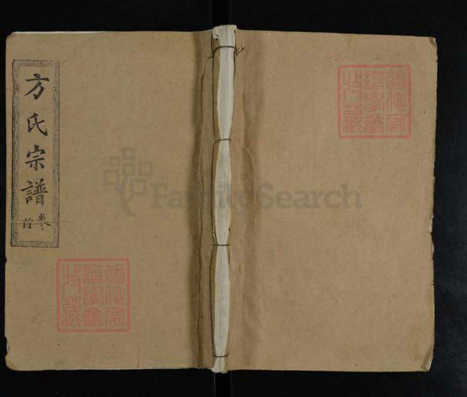 湖北省襄阳市南漳县九集镇方氏富文堂族谱-方氏宗谱.pdf电子版缩略图