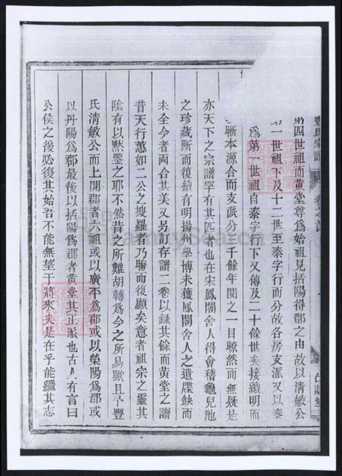 浙江省金华市丰氏族谱-黄堂丰氏宗谱.pdf电子版预览图2