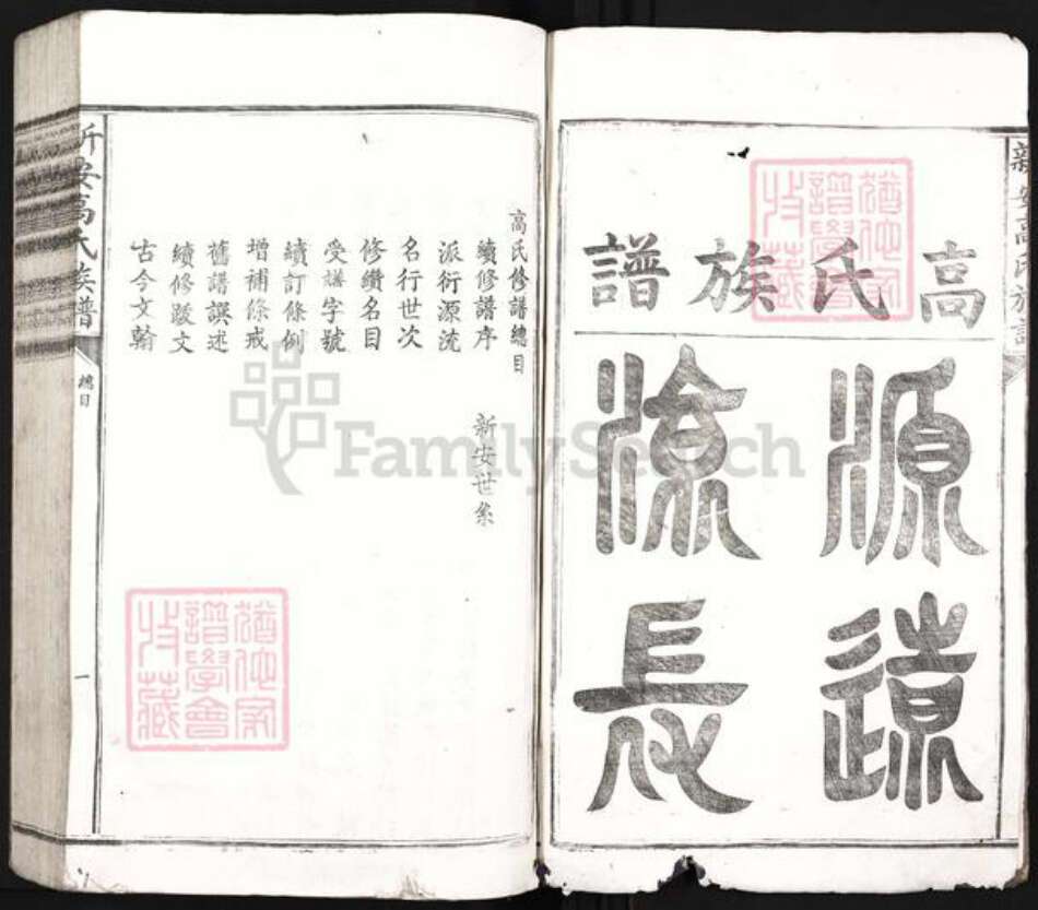 江西省吉安市安福县瓜畬乡高氏族谱-新安高氏族谱.pdf电子版预览图2