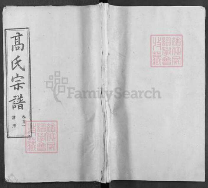 湖北省武汉市新洲区高氏渤海堂族谱-高氏宗谱.pdf电子版缩略图