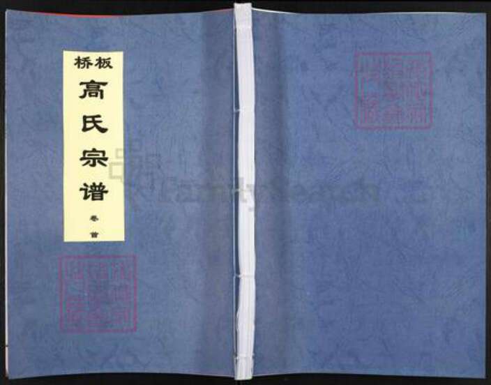浙江省杭州市临安区区板桥镇高氏族谱-板桥高氏宗谱.pdf电子版缩略图