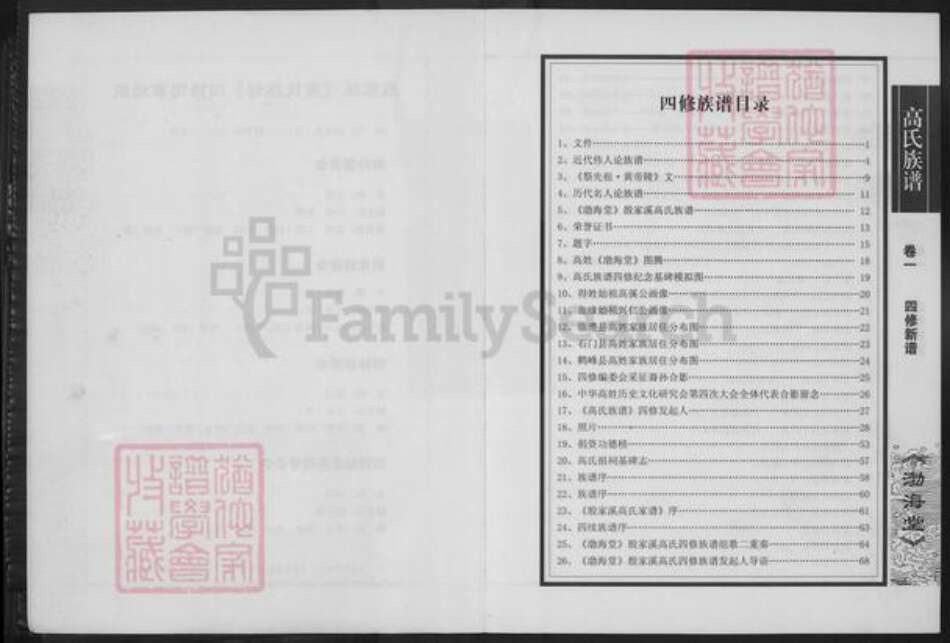 湖南省常德市临澧县高氏渤海堂族谱-高氏族谱.pdf电子版预览图3