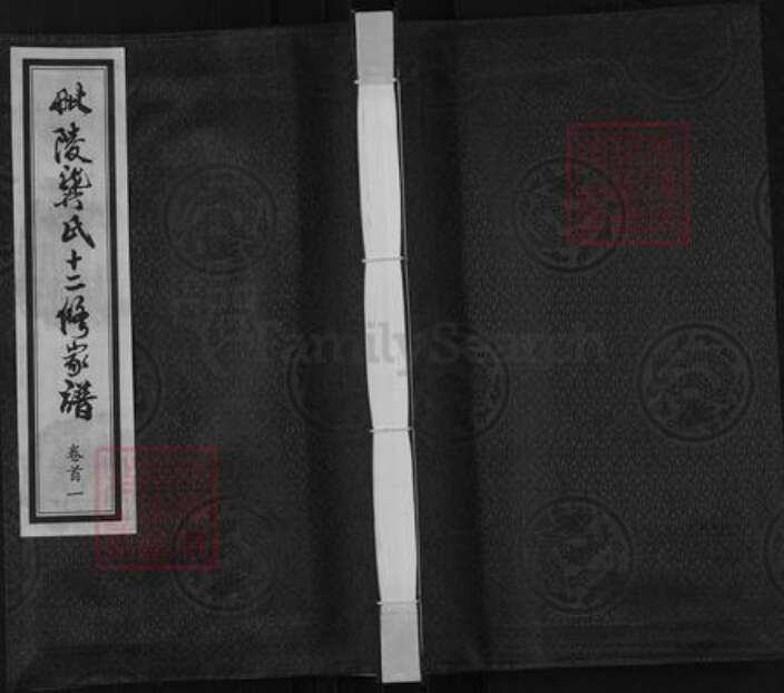 江苏省常州市武进县雪堰镇龚氏族谱-毗陵龚氏十二修家谱.pdf电子版缩略图