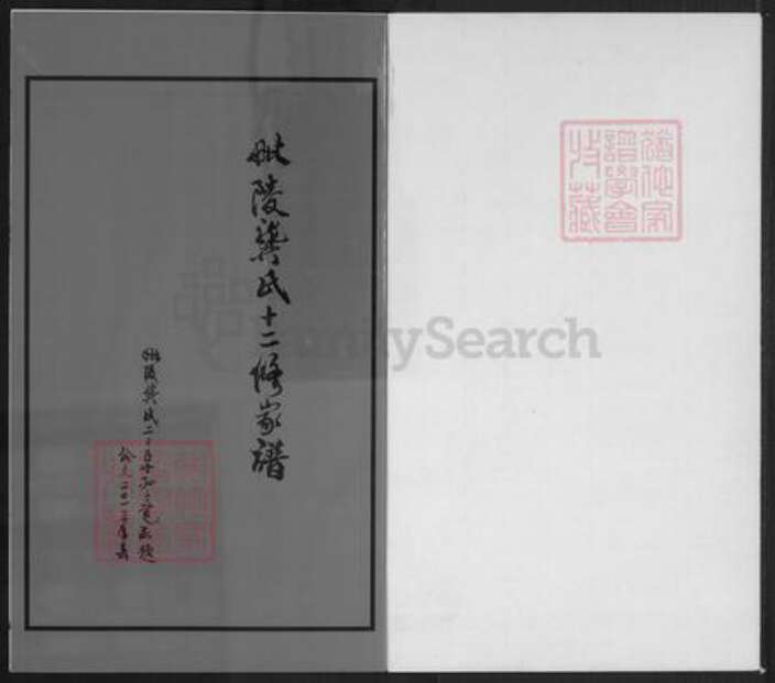 江西省宜春市樟树市临江镇龚氏族谱-毗陵龚氏十二修家谱.pdf电子版预览图1