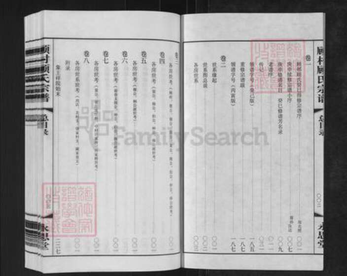 江苏省常州市新北区春江镇顾氏永思堂族谱-顾村顾氏宗谱.pdf电子版预览图3