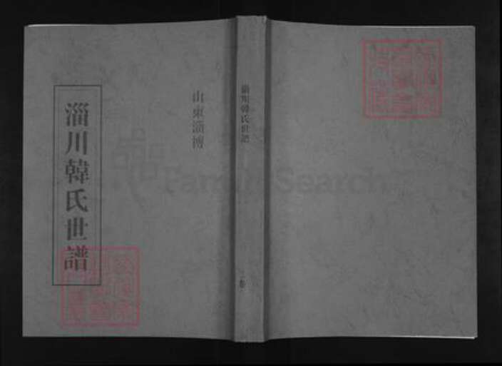 山东省淄博市周村区韩氏族谱-淄川韩氏世谱.pdf电子版缩略图