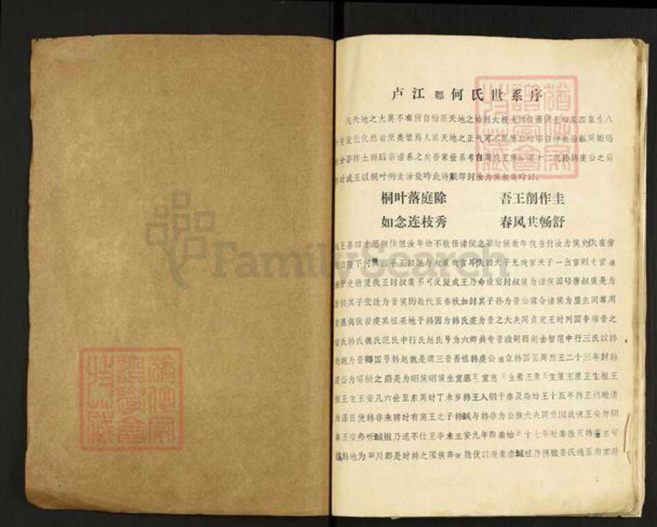 江西省赣州市何氏族谱-韩何史纪.pdf电子版预览图1