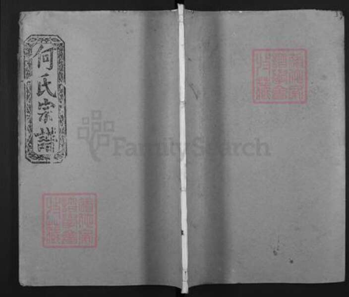 湖北省咸宁市何氏学海堂族谱-何氏宗谱.pdf电子版缩略图