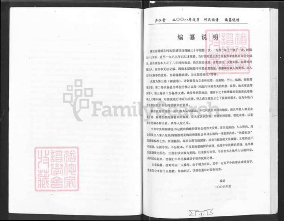 湖北省咸宁市通城县麦市镇何氏庐江堂族谱-何氏族谱.pdf电子版预览图4