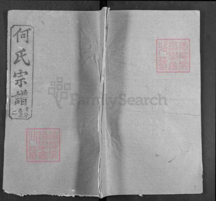 湖北省黄冈市英山县杨柳湾镇何氏敦本堂族谱-何氏宗谱.pdf电子版缩略图