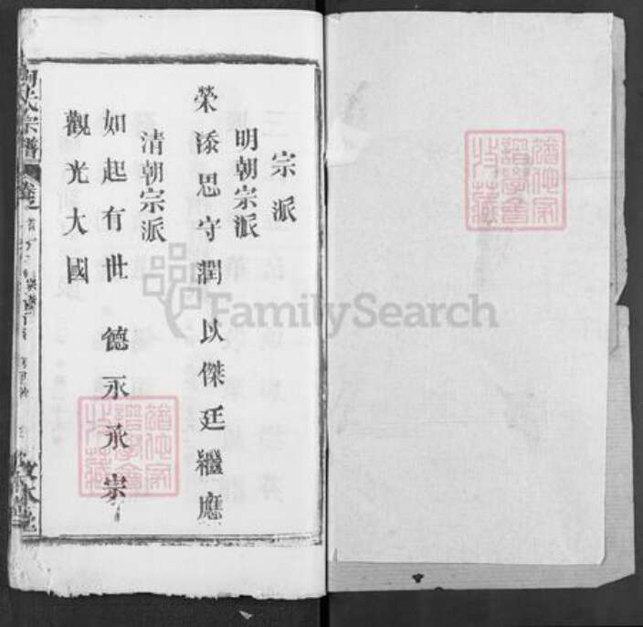 湖北省黄冈市英山县杨柳湾镇何氏敦本堂族谱-何氏宗谱.pdf电子版预览图1