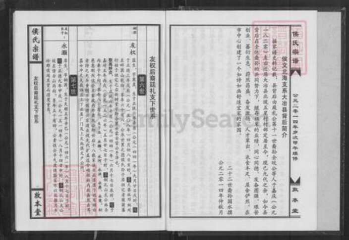 湖北省黄石市阳新县侯氏敦本堂族谱-侯氏宗谱.pdf电子版预览图5