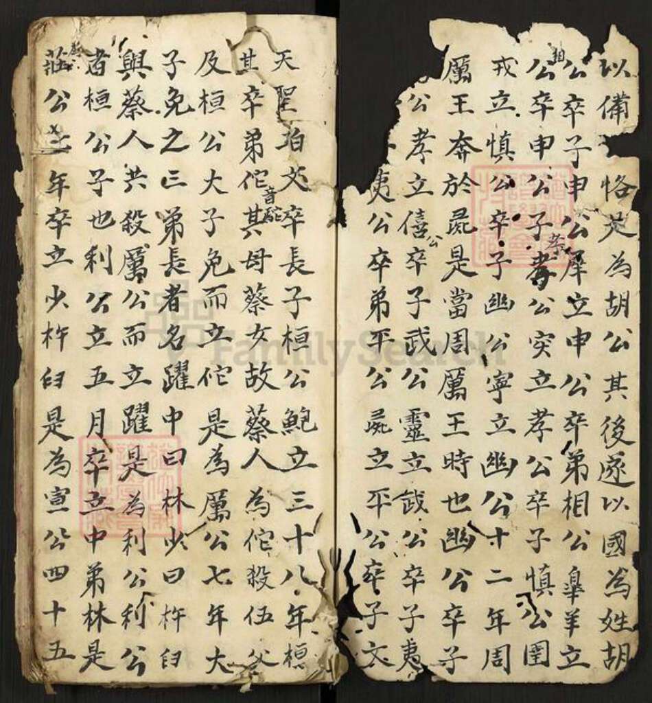 湖南省长沙市浏阳市小河乡胡氏胡氏族谱族谱-胡氏族谱.pdf电子版预览图2