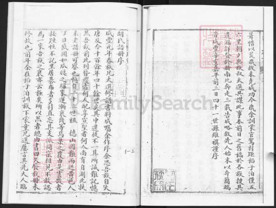 山东省烟台市龙口市胡氏族谱-胡氏族册.pdf电子版预览图3