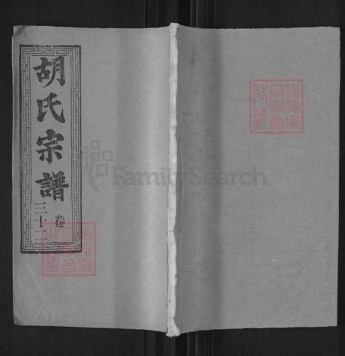 湖北省襄阳市樊城区胡氏孝友堂族谱-胡氏宗谱.pdf电子版缩略图