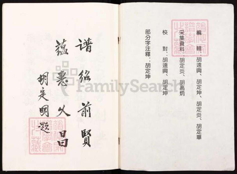 重庆市荣昌区双河镇胡氏族谱-胡氏宗谱.pdf电子版预览图2