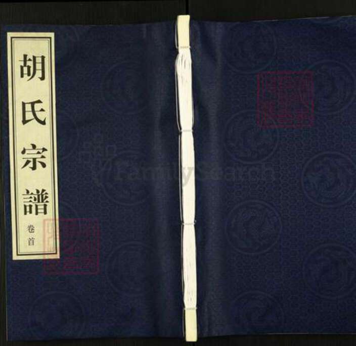 江苏省无锡市惠山区长安街道胡氏思贻堂族谱-胡氏宗谱.pdf电子版缩略图