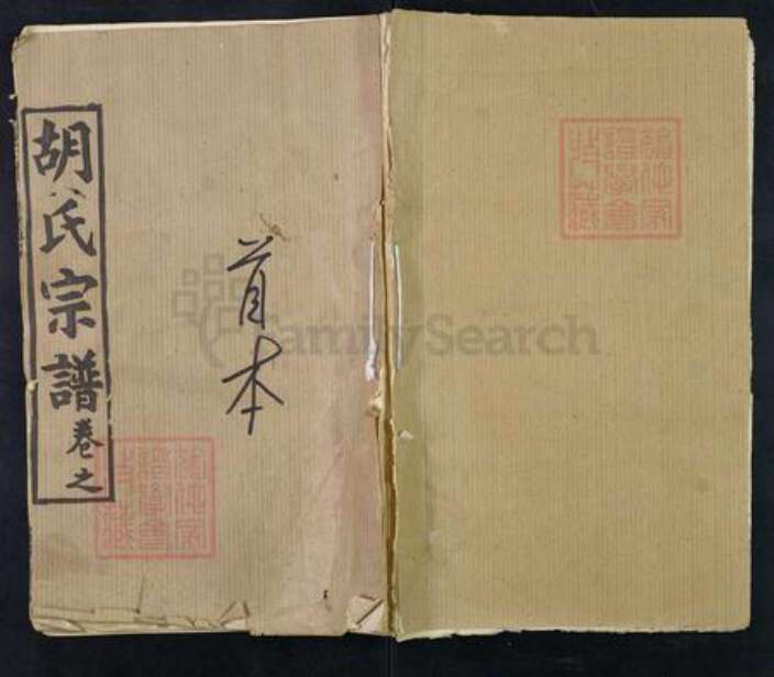 湖北省武汉市新洲区胡氏经义堂族谱-胡氏宗谱.pdf电子版缩略图