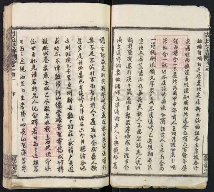 湖北省武汉市新洲区胡氏经义堂族谱-胡氏宗谱.pdf电子版预览图2