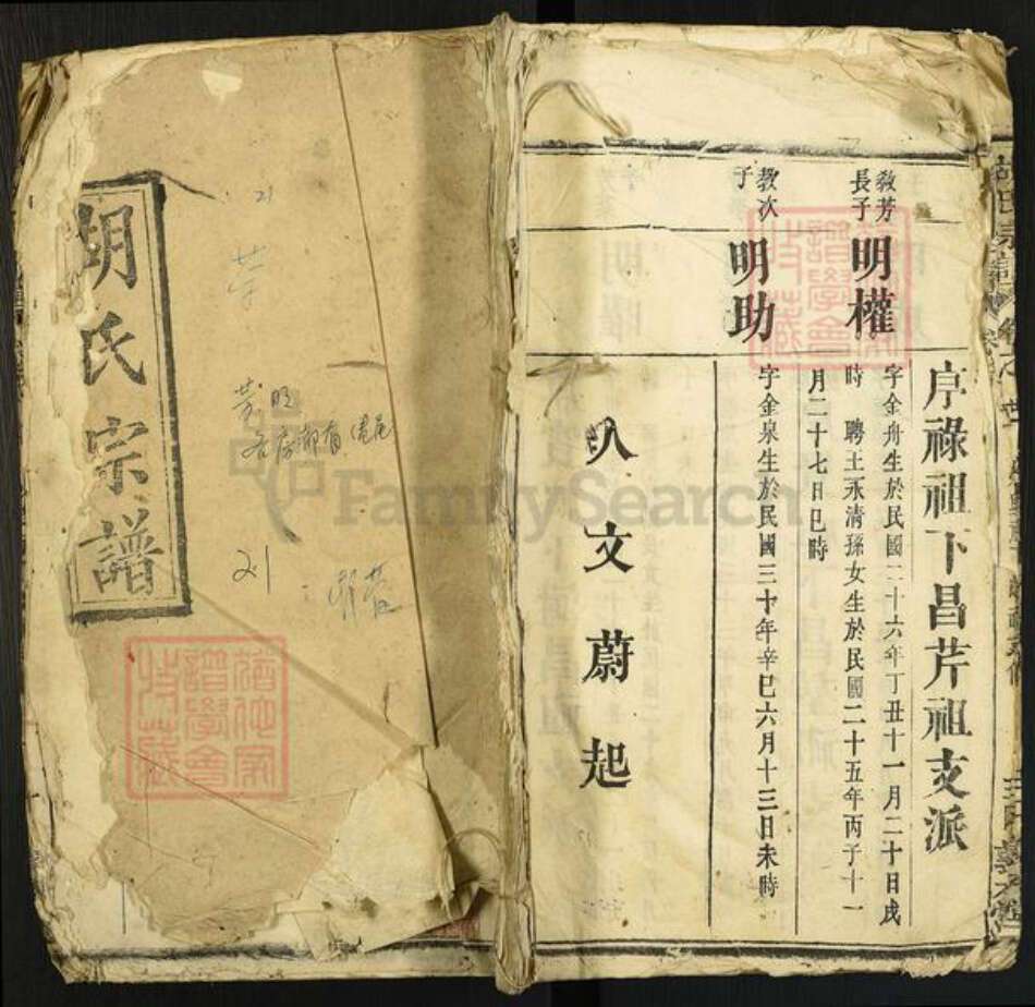 胡氏族谱-胡氏宗谱.pdf电子版缩略图