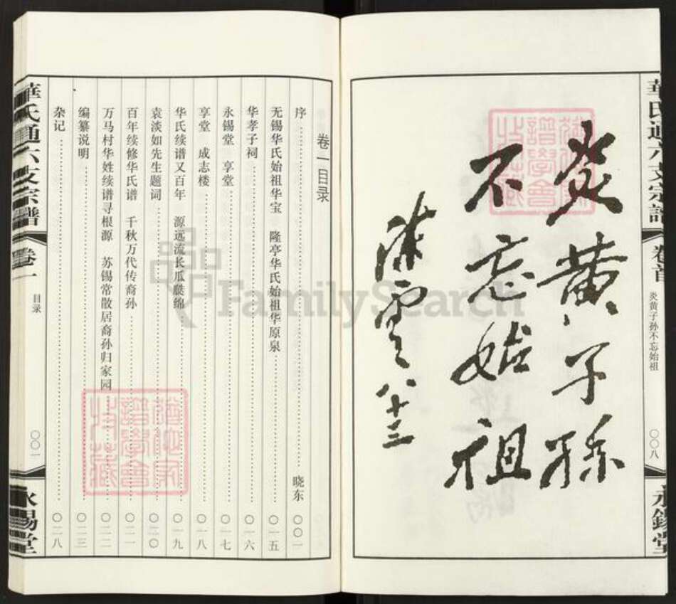 江苏省无锡市惠山区洛社街道华氏永锡堂族谱-华氏通六支鹅子岸分支宗谱.pdf电子版预览图5