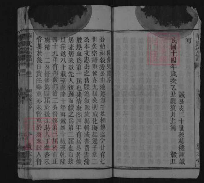 安徽省安庆市潜山市槎水镇华氏敦本堂族谱-华氏宗谱.pdf电子版预览图5