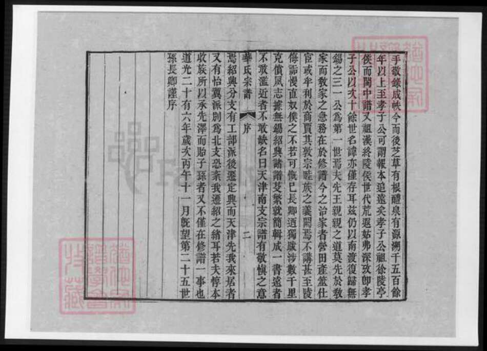 天津市华氏族谱-天津华氏南支宗谱.pdf电子版预览图4