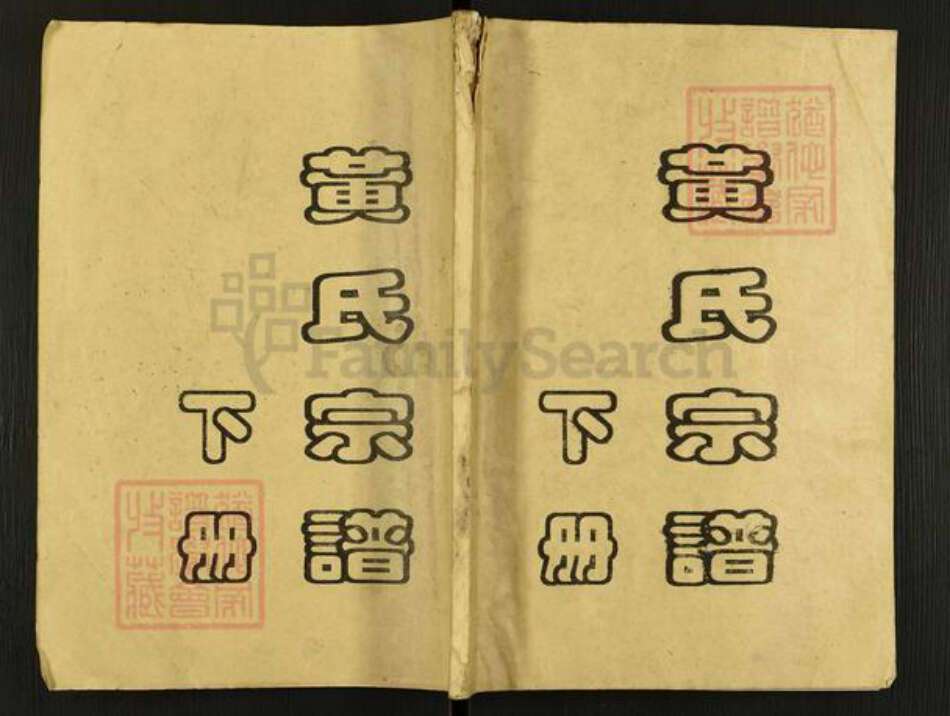 江苏省黄氏孝友堂族谱-黄氏宗谱.pdf电子版缩略图