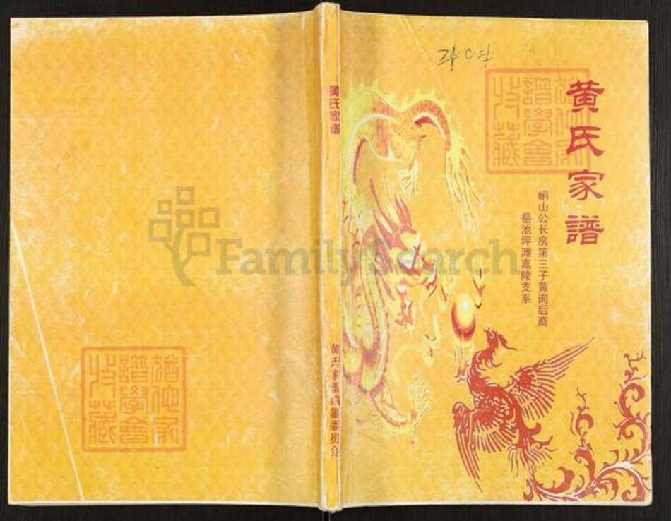 四川省广安市岳池县坪滩镇黄氏族谱-坪滩,嘉陵黄氏家谱.pdf电子版缩略图