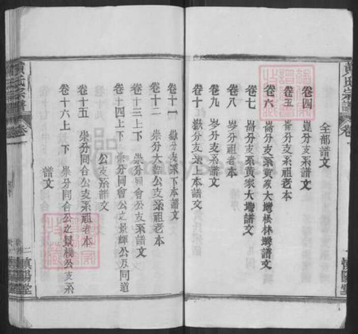 湖北省黄冈市红安县黄氏慎阳堂族谱-黄氏宗谱.pdf电子版预览图3