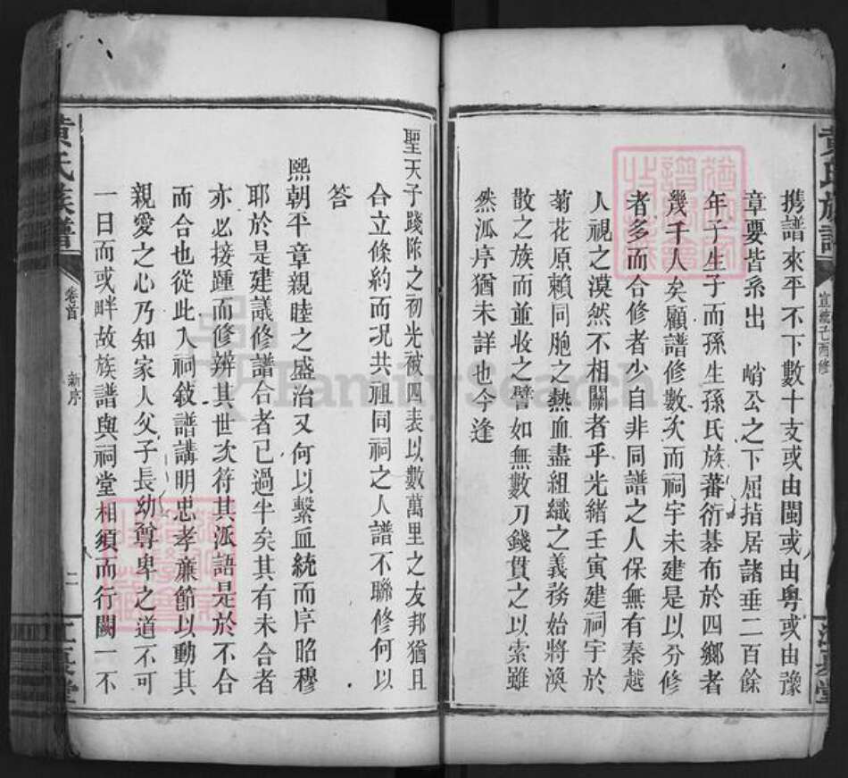 福建省漳州市平和县黄氏江夏堂族谱-黄氏新式族谱.pdf电子版预览图3