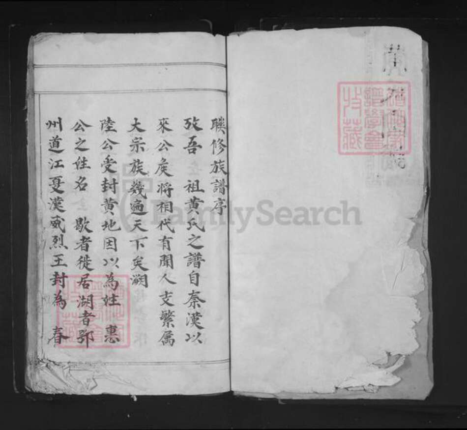 江西省抚州市南丰县傅坊乡黄氏族谱-黄氏宗谱.pdf电子版预览图1