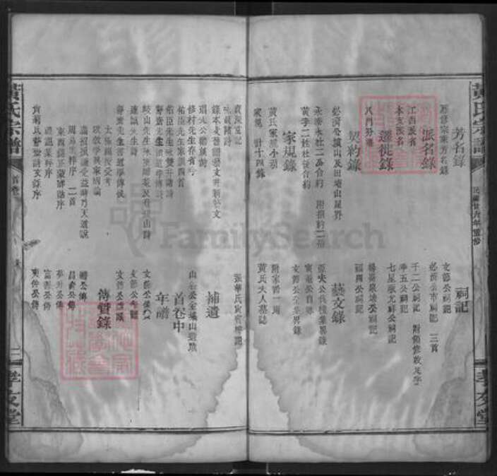 湖北省咸宁市通城县黄氏孝友堂族谱-黄氏宗谱.pdf电子版预览图3