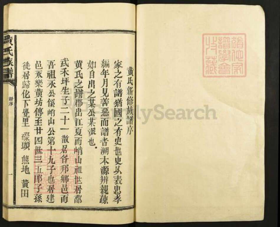 福建省三明市建宁县西苑乡黄氏族谱-黄氏族谱.pdf电子版预览图1