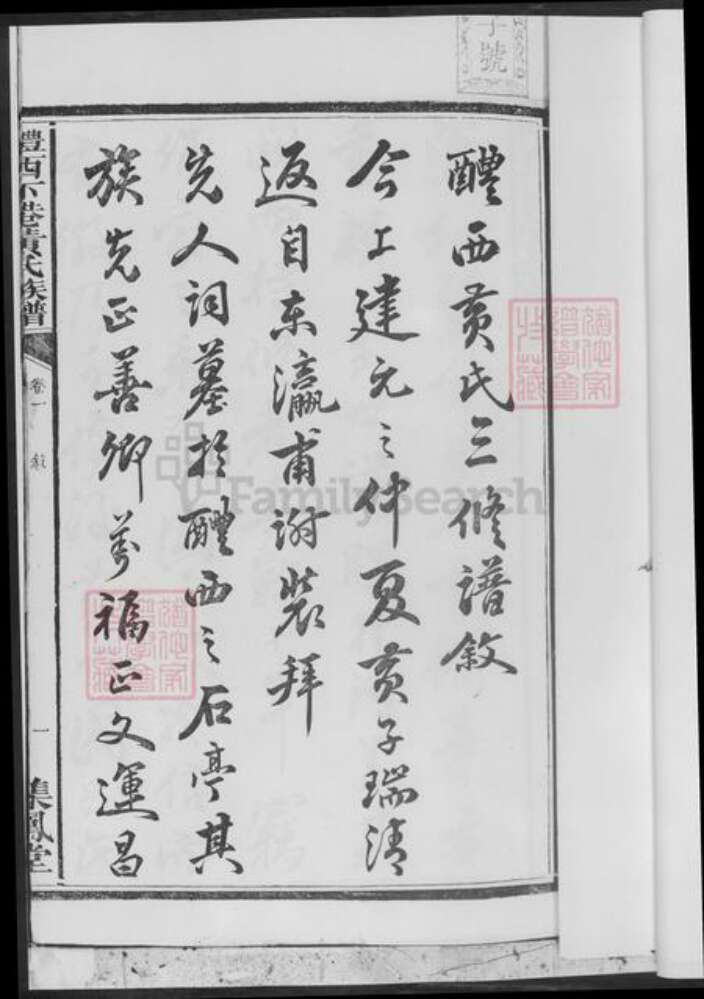 湖南省株洲市醴陵市醴陵黄氏族谱-醴西下港黄氏三修族谱.pdf电子版预览图4