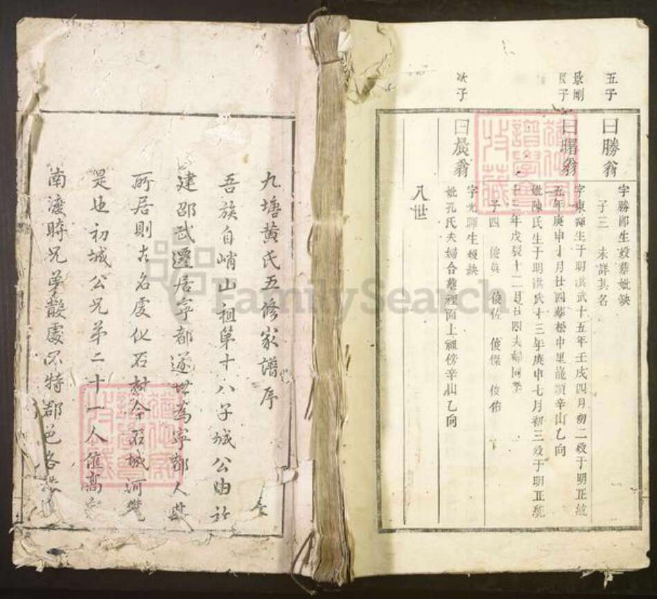 江西省赣州市宁都县黄氏族谱-九塘黄氏五修家谱[不分卷].pdf电子版缩略图