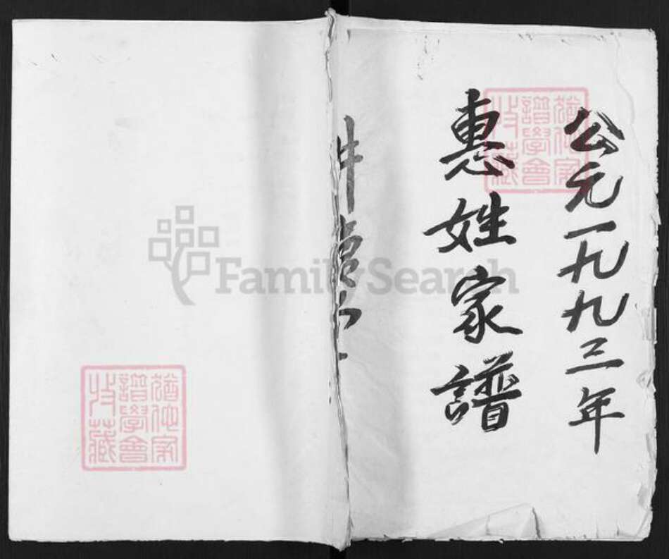 江苏省连云港市灌南县新安镇惠氏族谱-惠姓家谱.pdf电子版